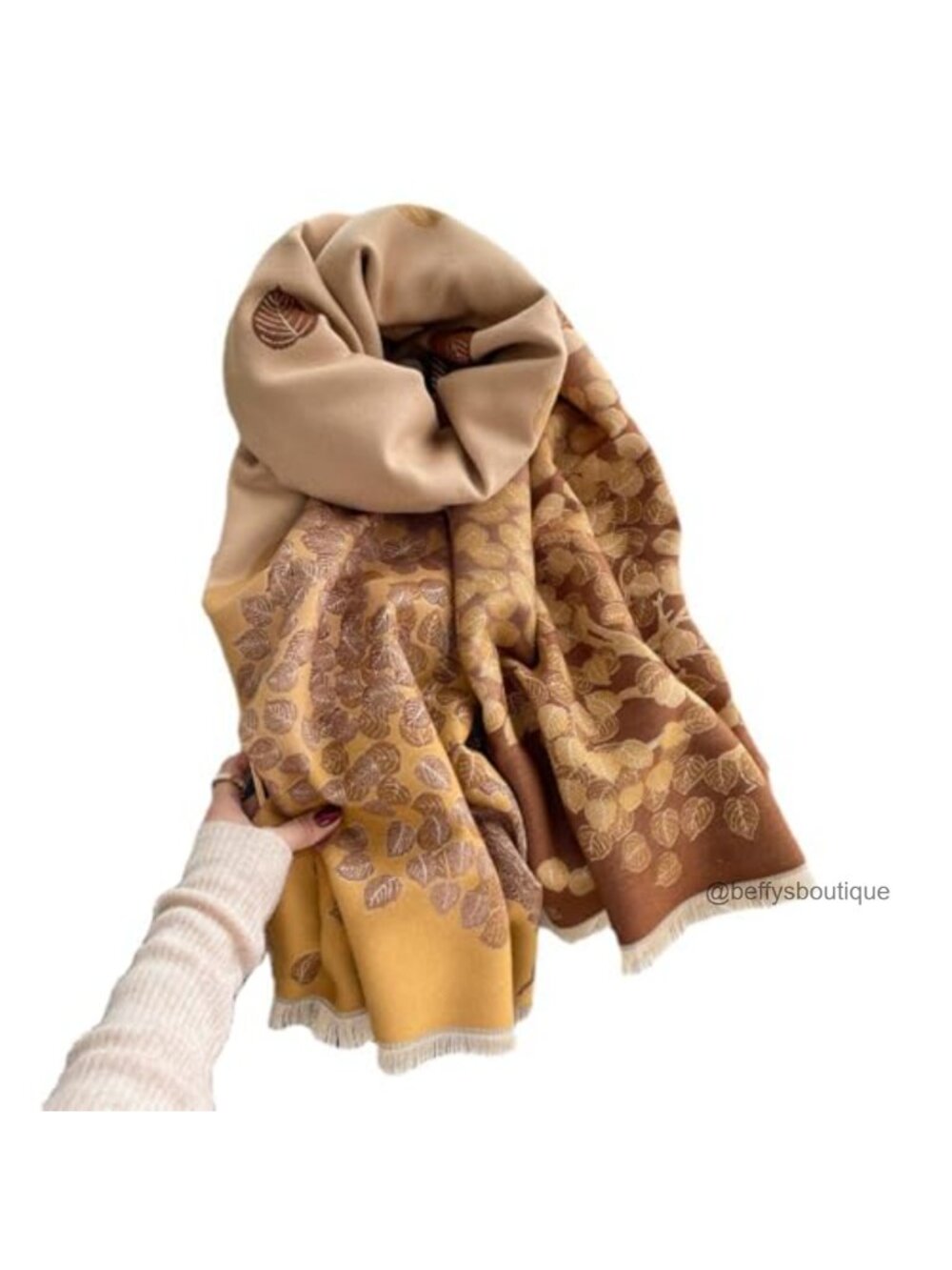 Oversized Plaid Blanket Scarf Shawl Acrylic Cashmere Feel Winter Wrap